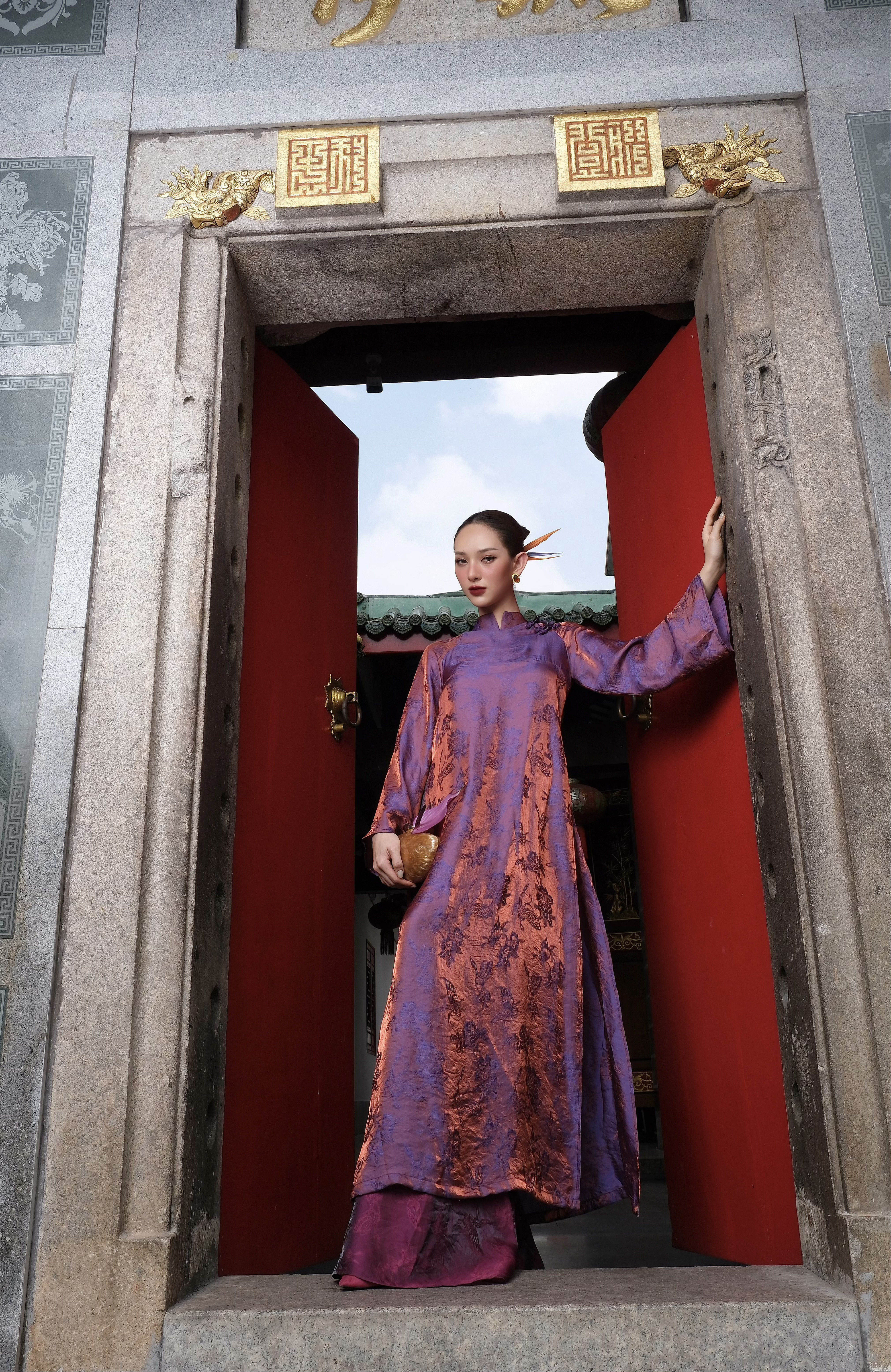 SET ÁO DÀI DIÊN VĨ