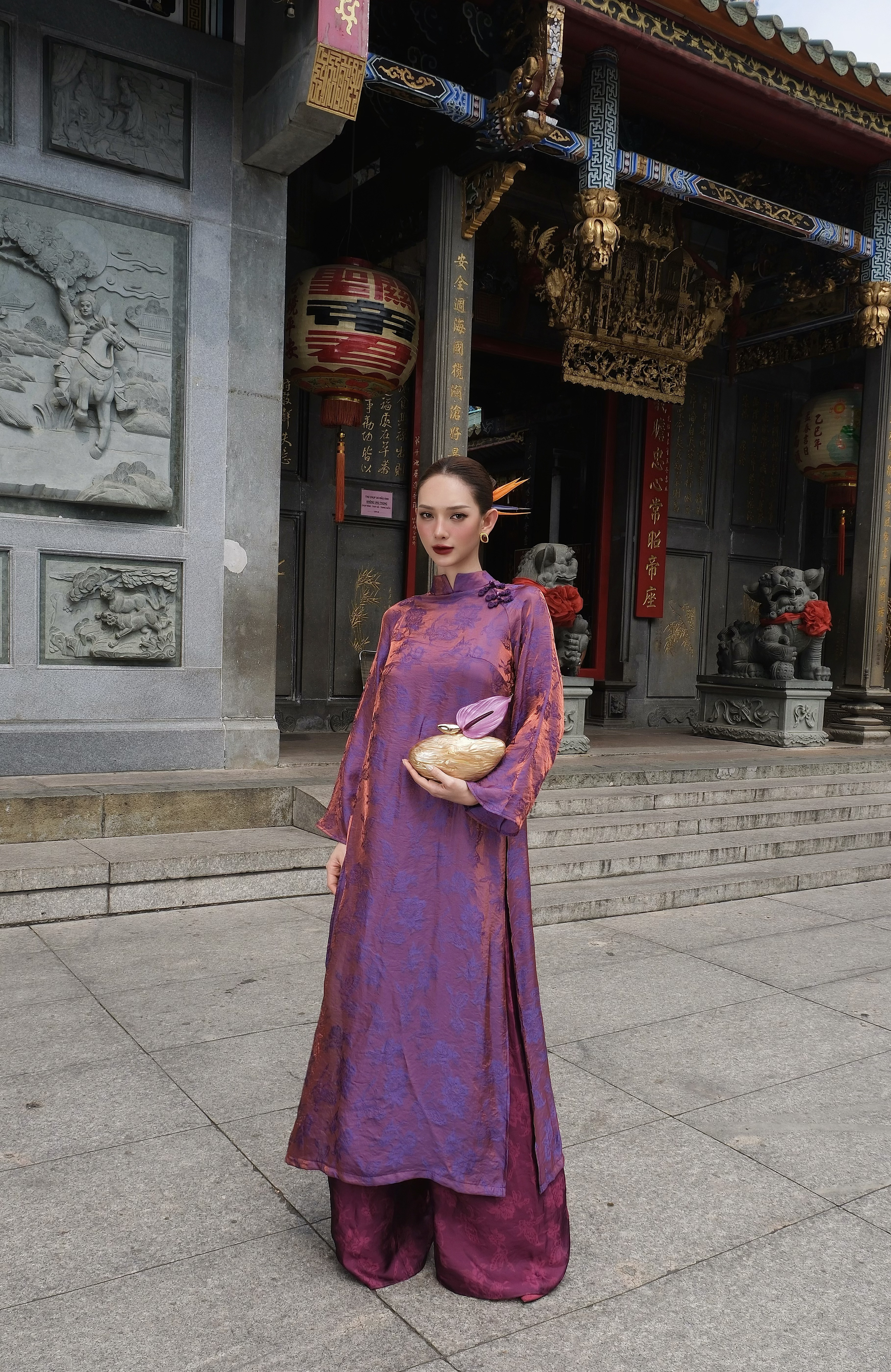 SET ÁO DÀI DIÊN VĨ