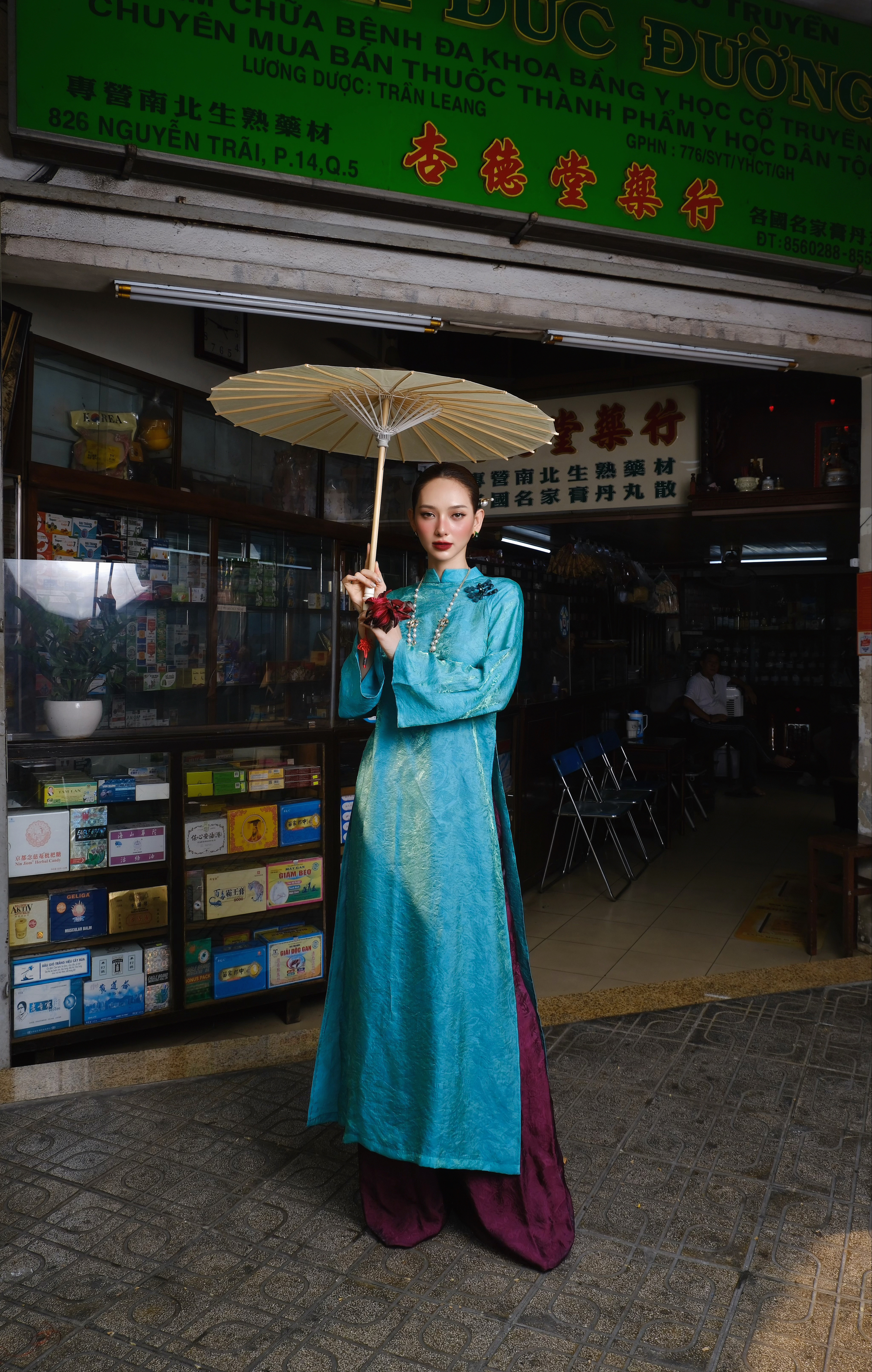 SET ÁO DÀI VĨNH PHƯƠNG